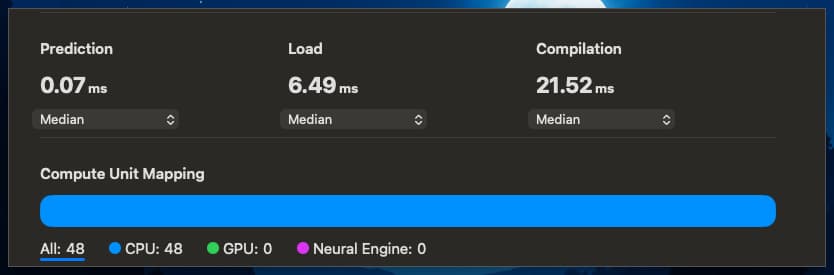 Xcode performance benchmark